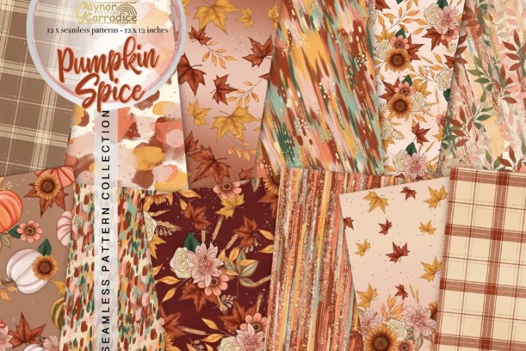 Autumn Seamless Patterns