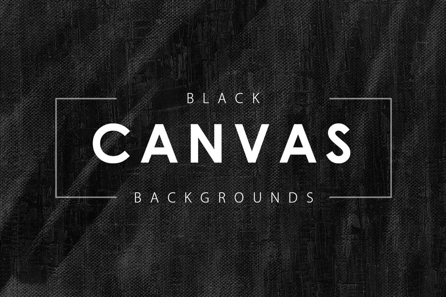 Black Canvas Background Design