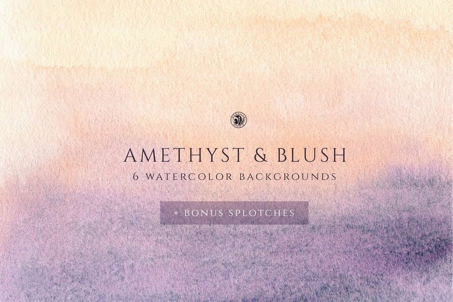 Blush Style Watercolor Background