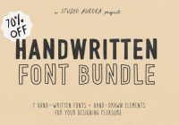 Handwritten fonts download