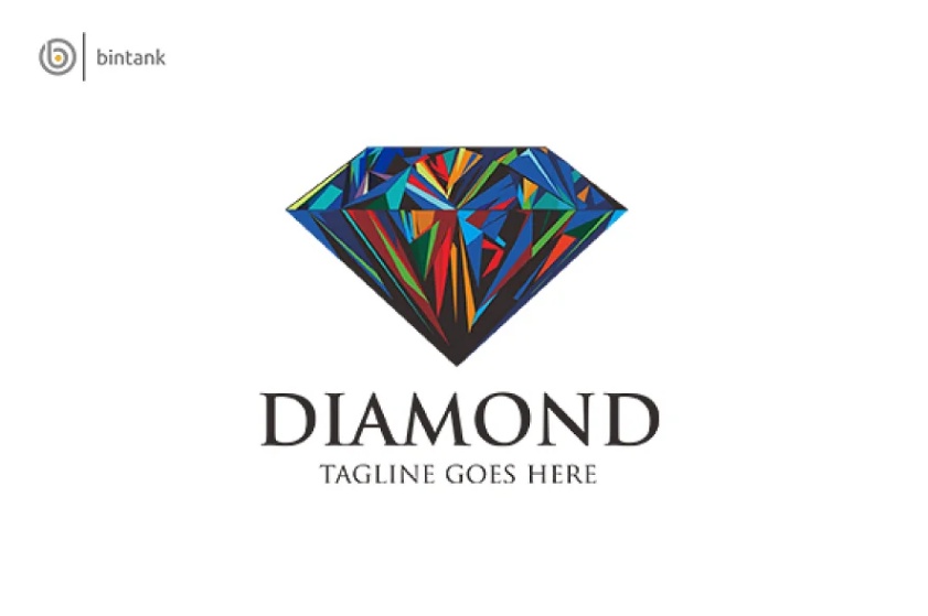 Colorful Jewelry Logo Design