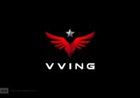 Wings logo design