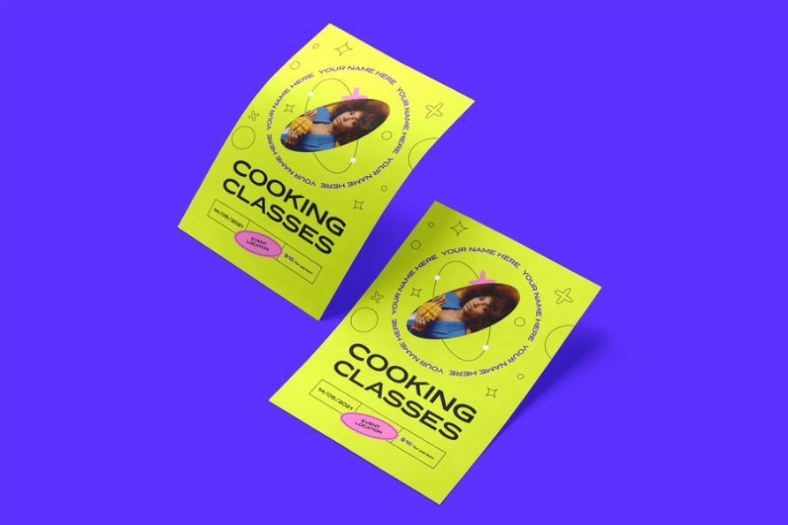 Cooking Classes Promotion Poster