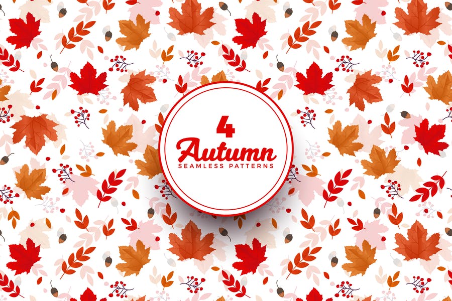 Creative Autumn Patter Designs