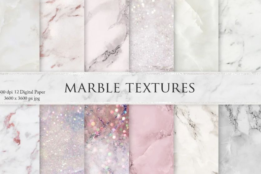 Creative Pink Marble Background