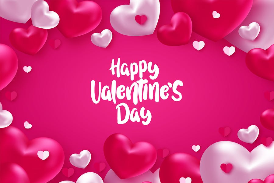 Creative Valentines Day Background