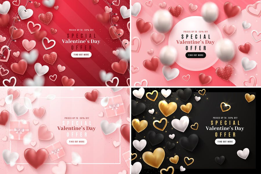 Creative Valentine's Day Background Design