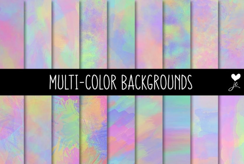 Cute Multi Color Backgrounds