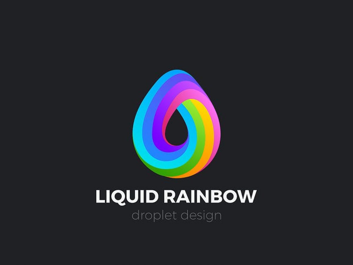 21 Best Rainbow Logo Designs Download Graphic Cloud