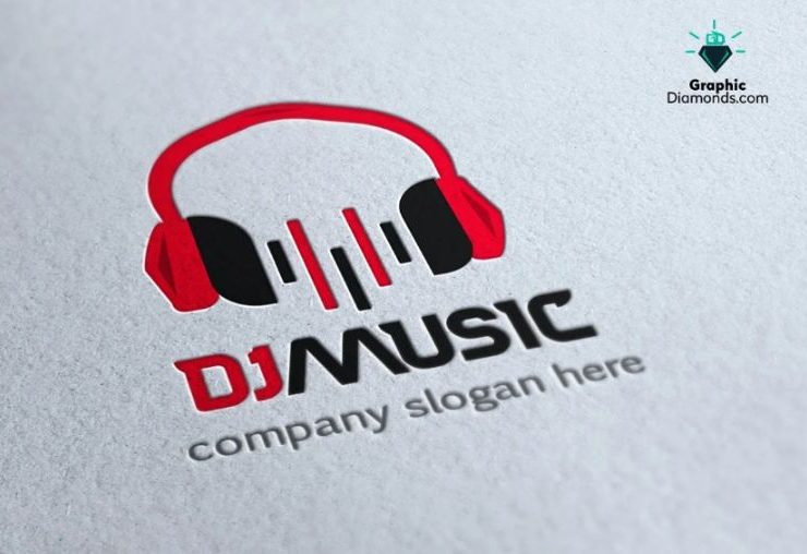 15+ Creative DJ Logo Designs Template Download