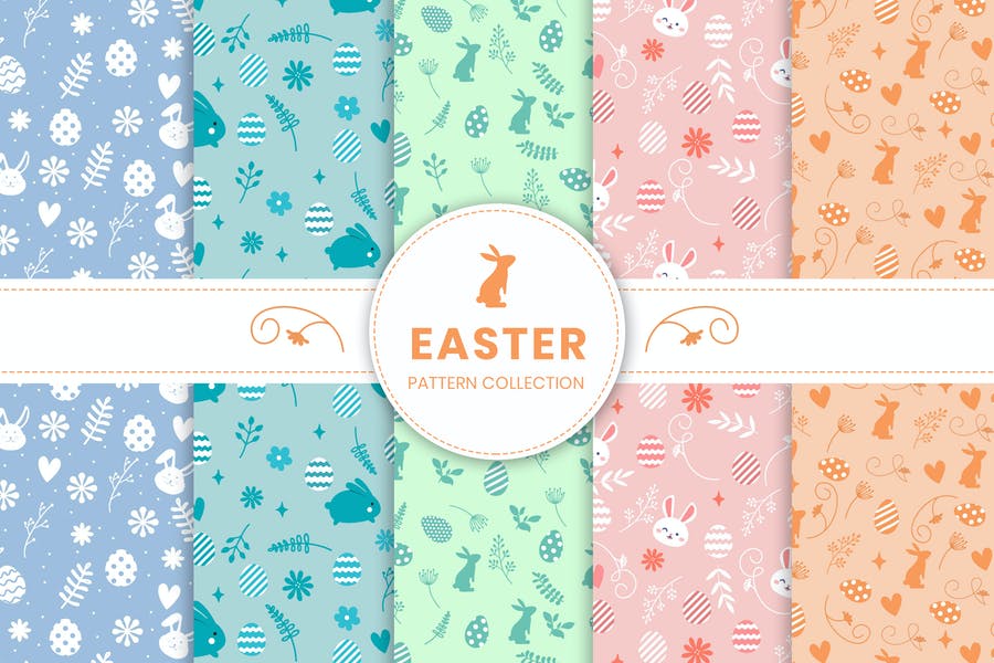 Easter Day Pattern Design