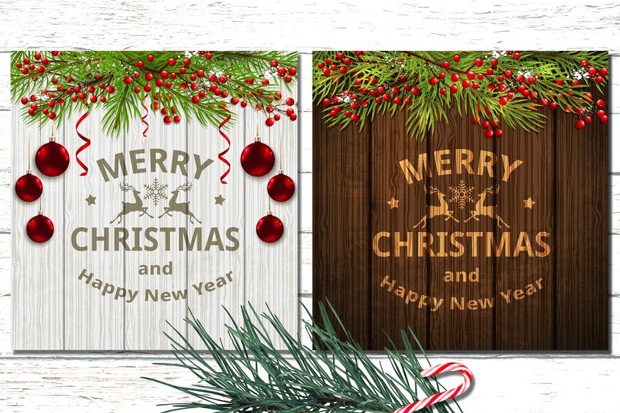 Editable Christmas background