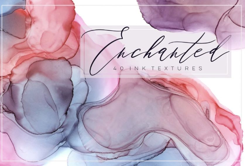 Enchanted Alcoholic Ink Textures