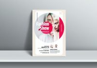 Fashion week flyer template