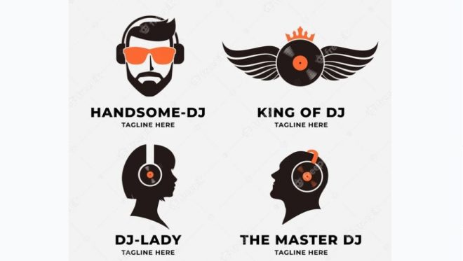 15+ Creative DJ Logo Designs Template Download - Graphic Cloud