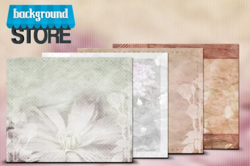 Floral Style Wedding Backgrounds