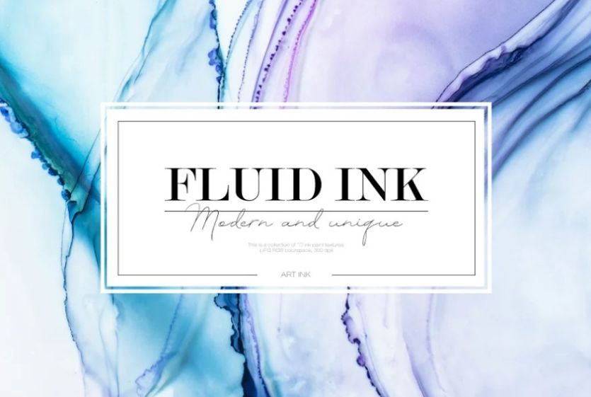 Fluid Ink Textures