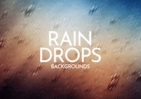 Raindrop backgrounds