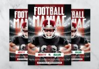 Super Bowl flyer template