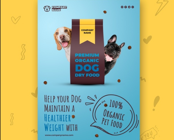 Free A4 Pet Food Flyer
