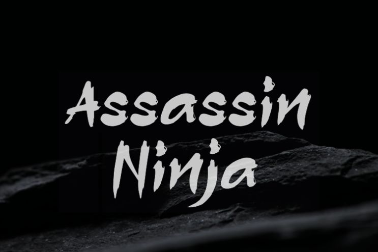 Free Assasin Ninja Typeface 