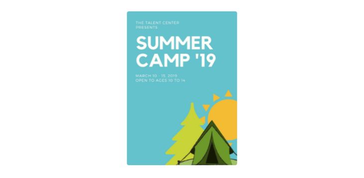 Free Camping Flyer Template