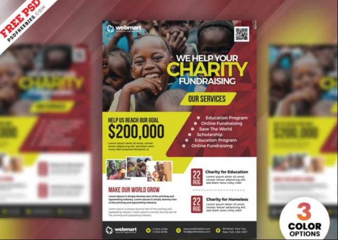 21+ Best Charity Night Flyer Template Download - Graphic Cloud