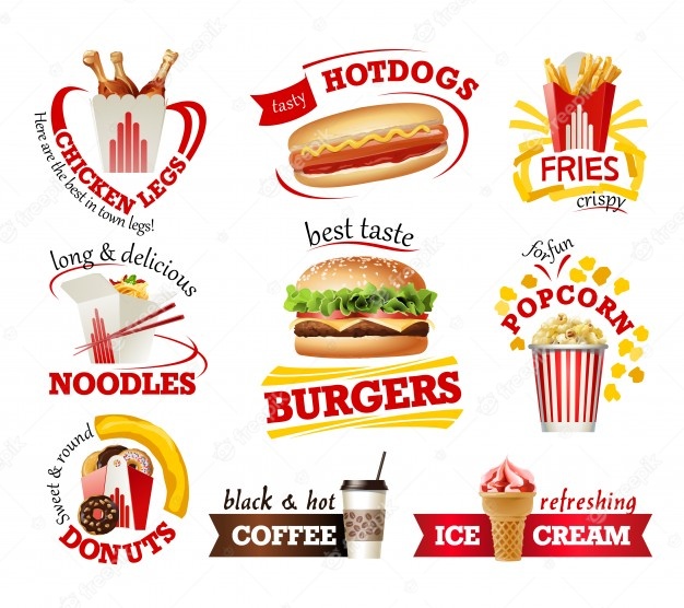 Free Fast Food Icon Set