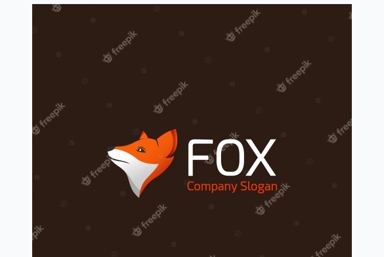 Free Fox Head Identity Design