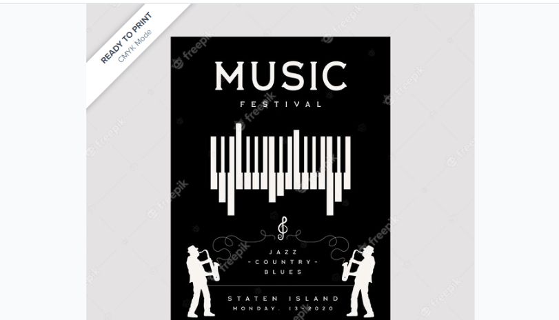 Free Music Festival Flyer