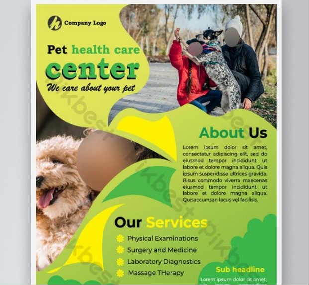Free Pet Business Promotion Flyer