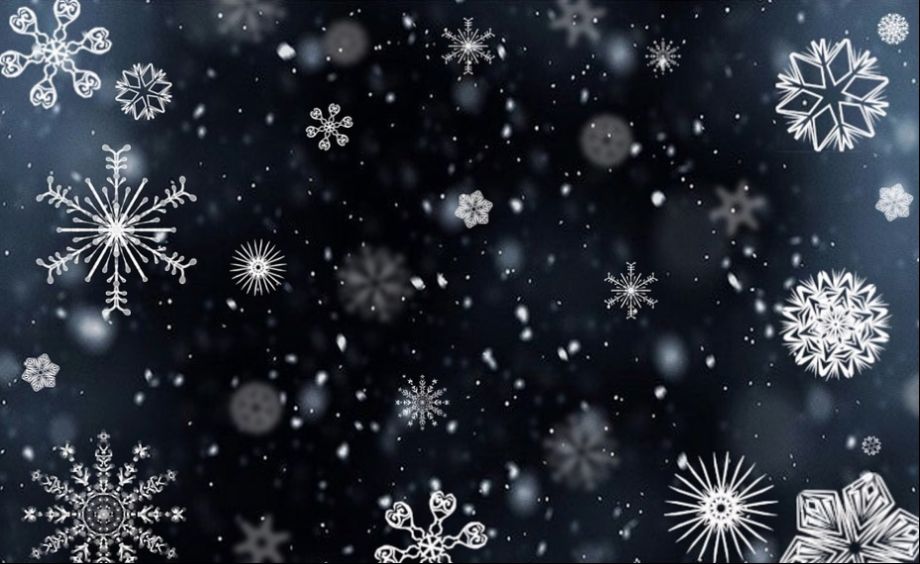 Free Snowflakes Background