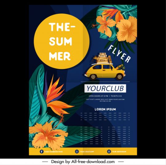 Free Summer Camp Flyer Templates