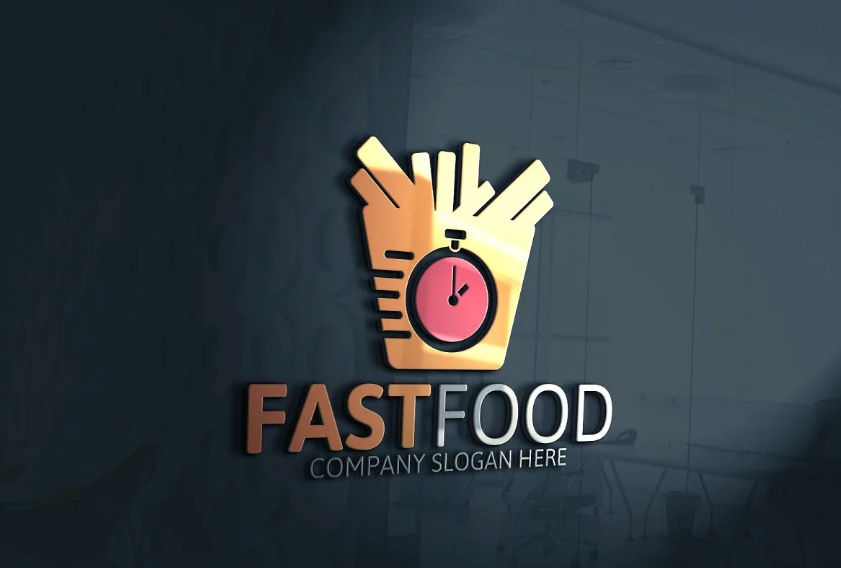 Fully Editable Fastfood Logos