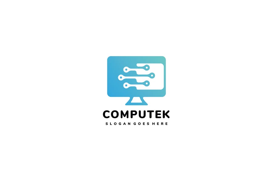 Fully Editable Technology Logo