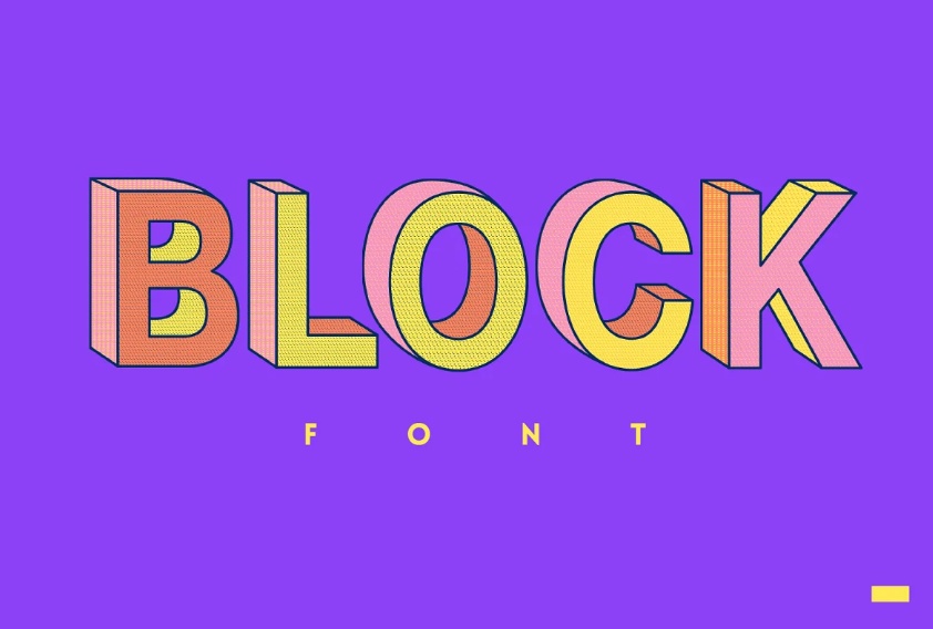 Funny Block Typeface