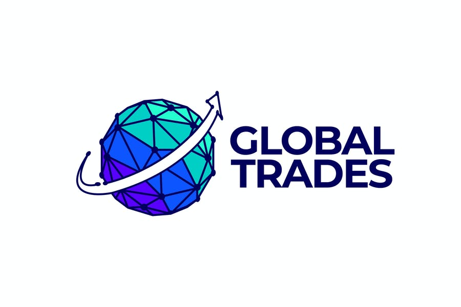 Global Traders Logo Design Template