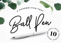 Pen fonts