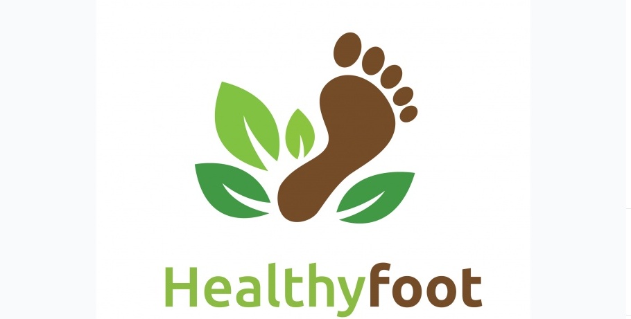 Healthy Foot Logo Identity