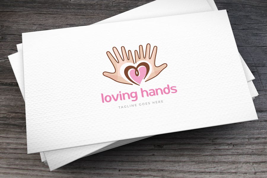Helping hands logo Design
