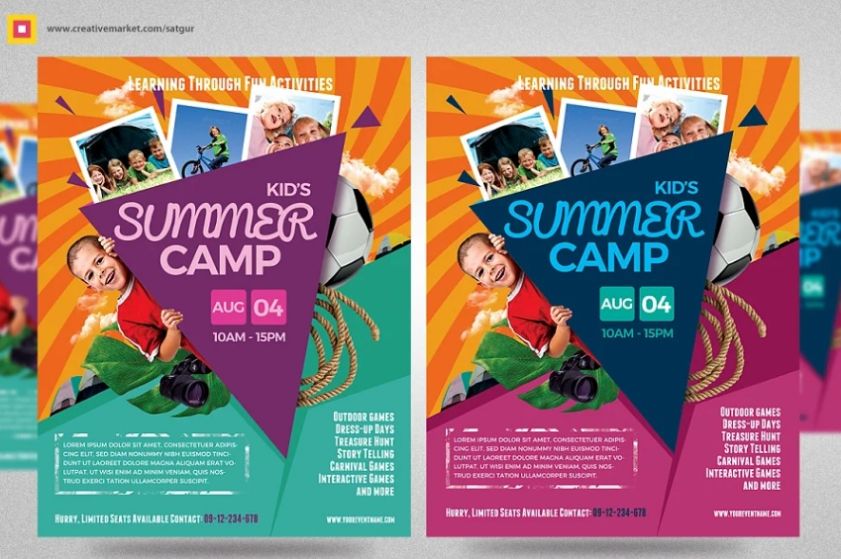 21+ Best Camp Flyer Templates PSD Ai Download - Graphic Cloud