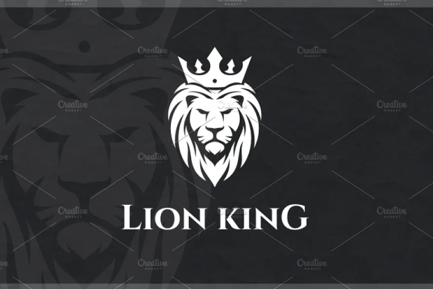 Lion King Branding Design Idea
