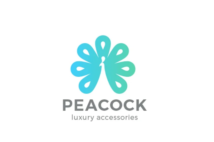 Luxury Style Peacok Identity Design