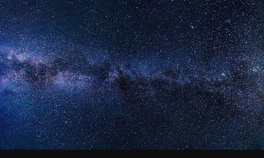 Milky Way Stars Background