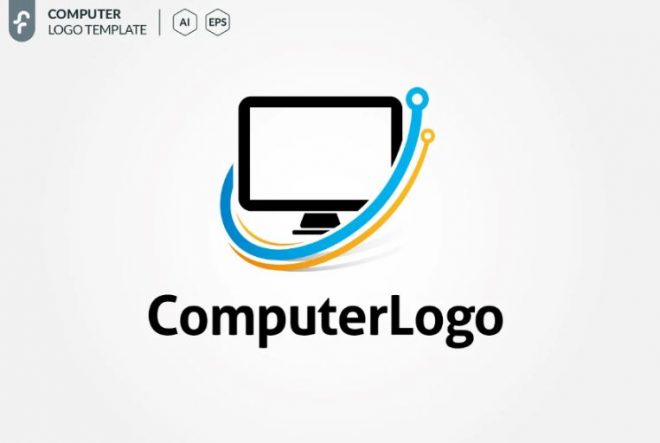 21+ Free Computer Logo Designs Template Download - Graphic Cloud