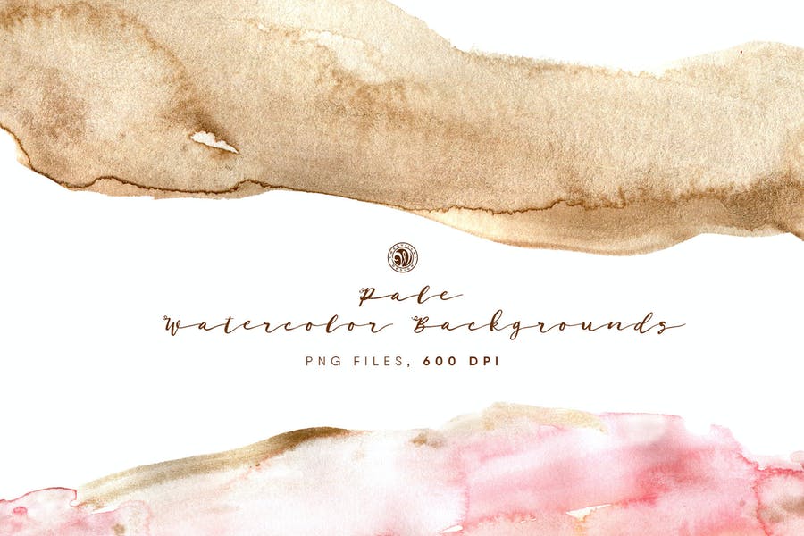 Pale Style Watercolor Backgrounds