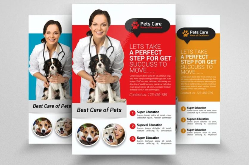 Pet Doctor Flyer Templates