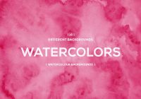 Pink watercolor backgrounds