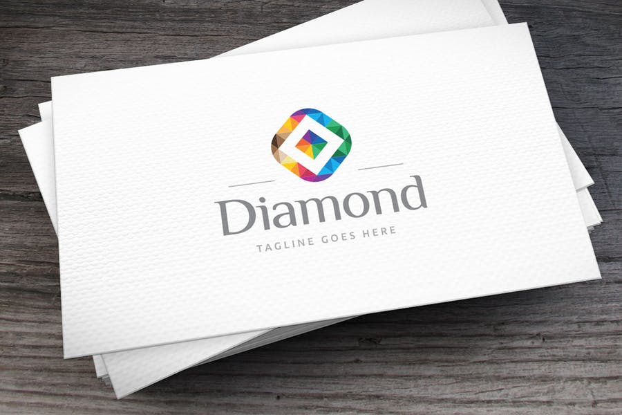 Print Ready Diamond Logotype