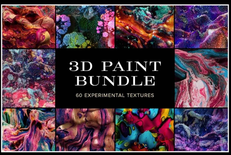 Realistic 3D Paint Bundle